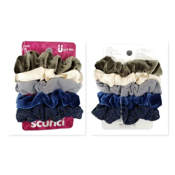 Scunci Scrunchies No Damage Elastics Clips 87 Pc - Picture 5 of 6